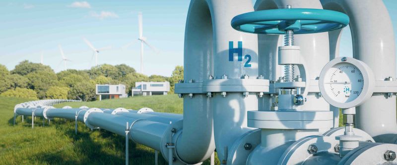 Outdoor propane pipes